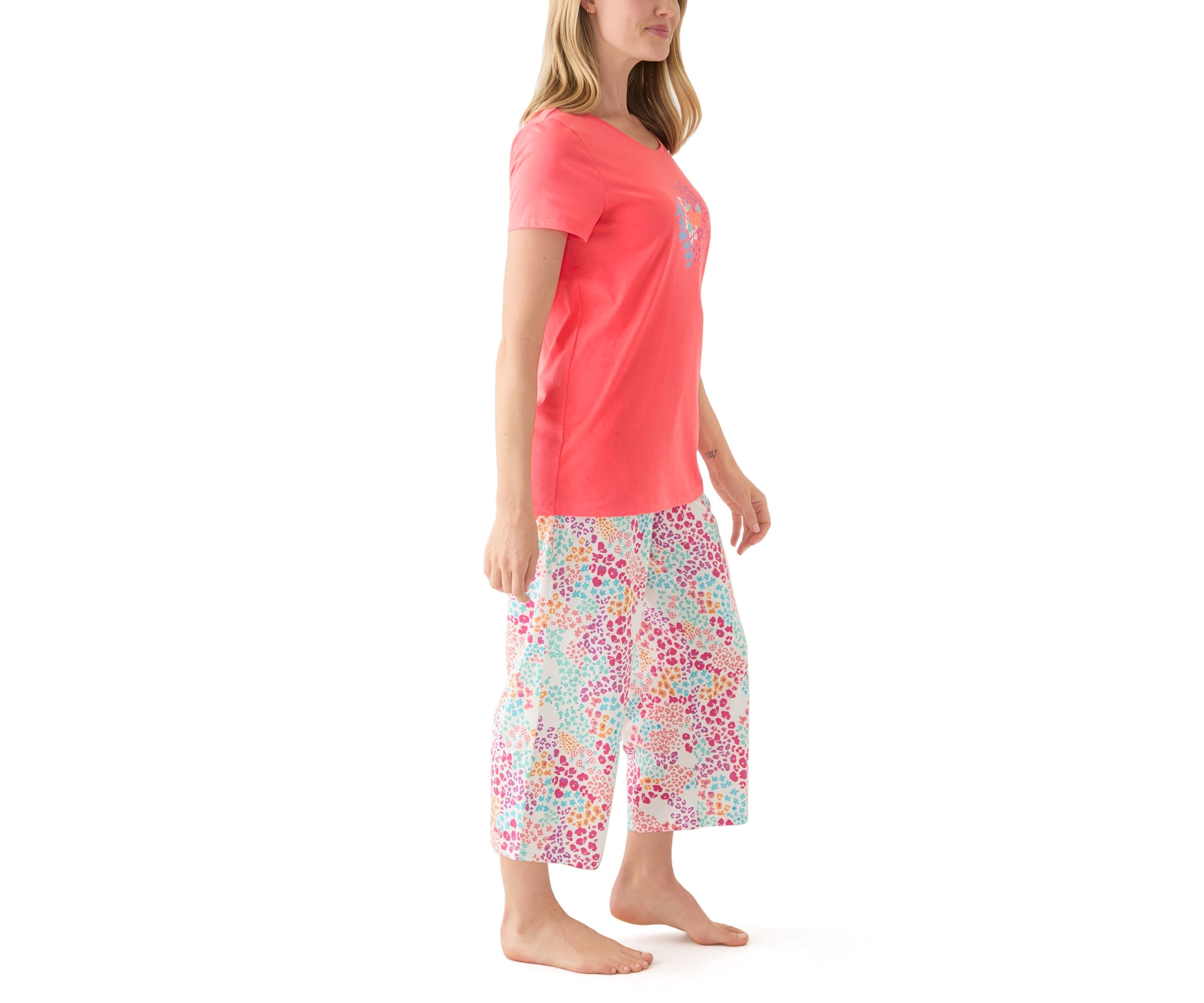 Cotton Knit Pajama Set