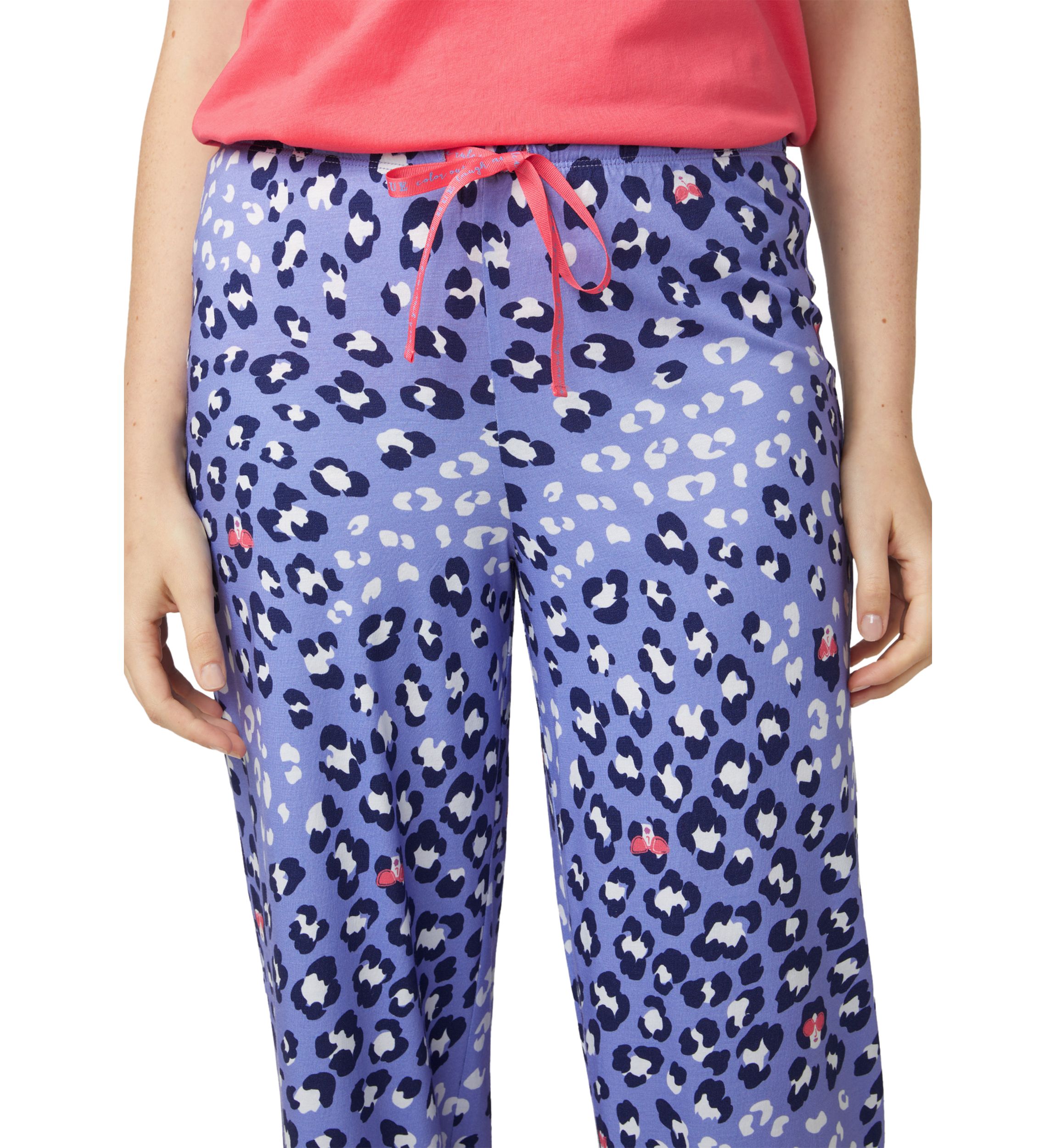 Shady Leopard Long Pajama Pants
