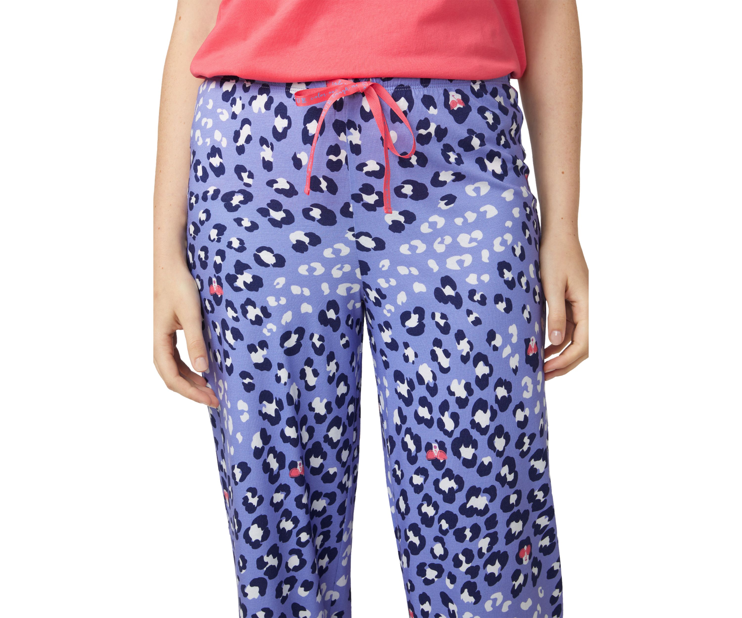 Shady Leopard Long Pajama Pants