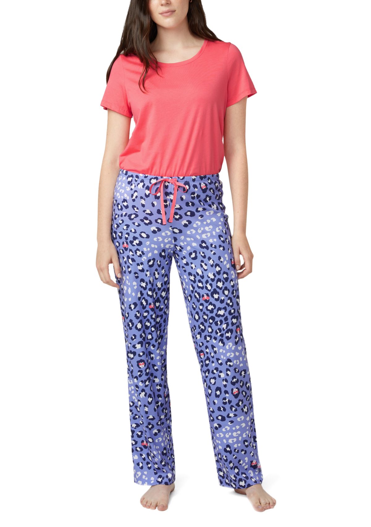 Shady Leopard Long Pajama Pants