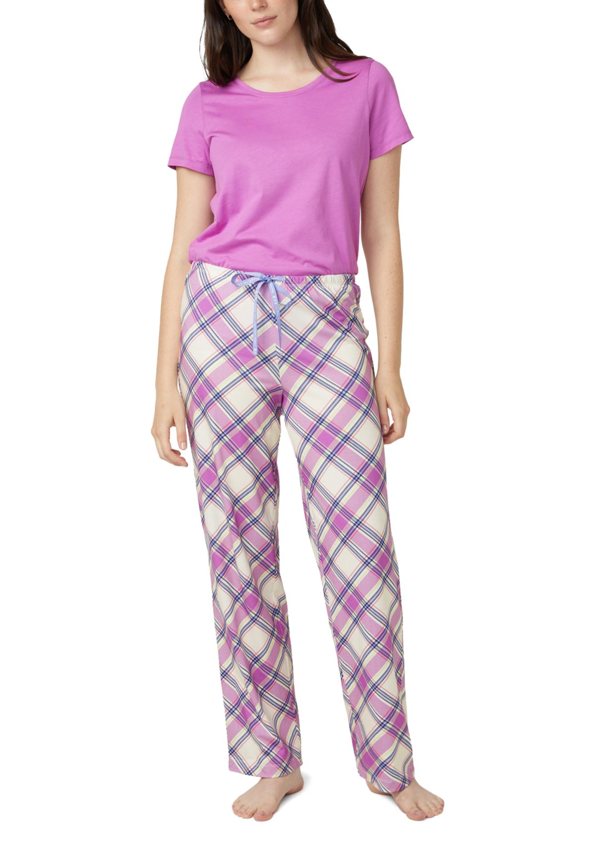 Woodlands Plaid Long Pajama Pants