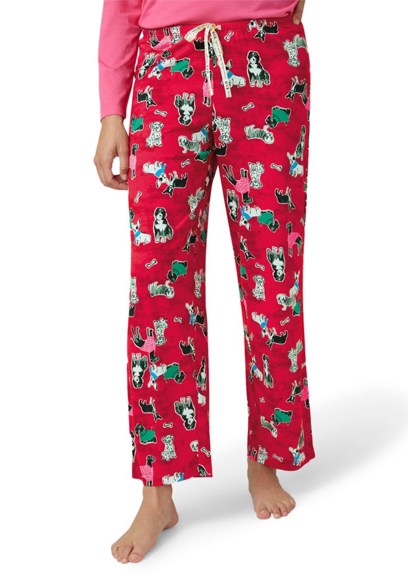 Womens Pups in Parkas Pajama Pants