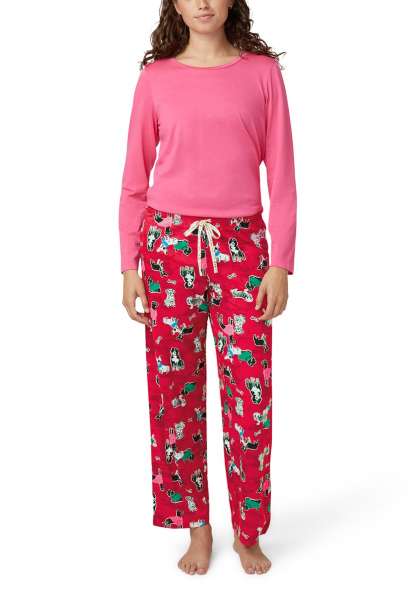 Womens Pups in Parkas Pajama Pants