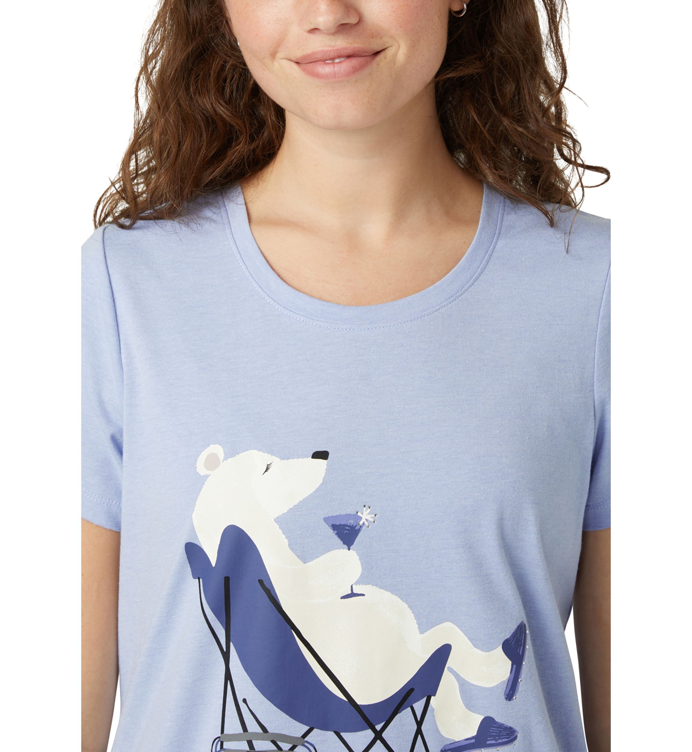 Womens 2-Piece Pajama Set