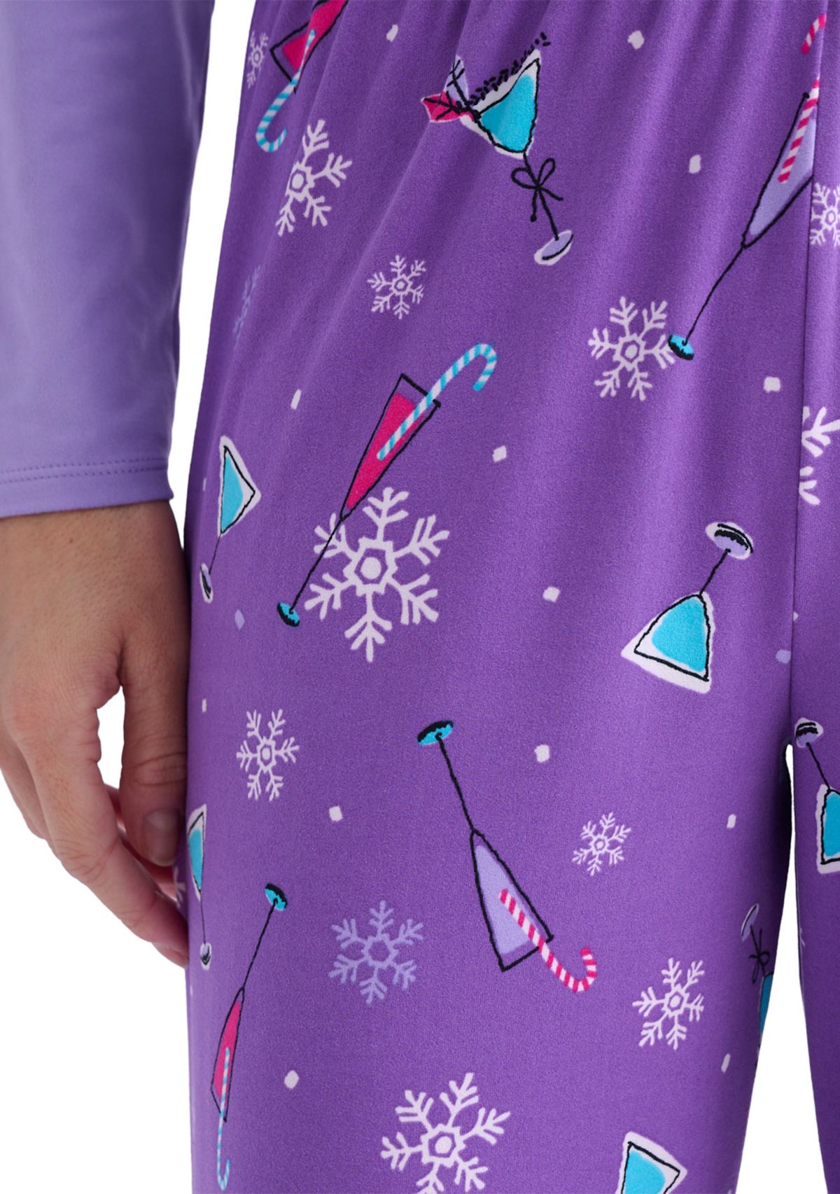 Womens Timeless Jersey Folded Sleep Set