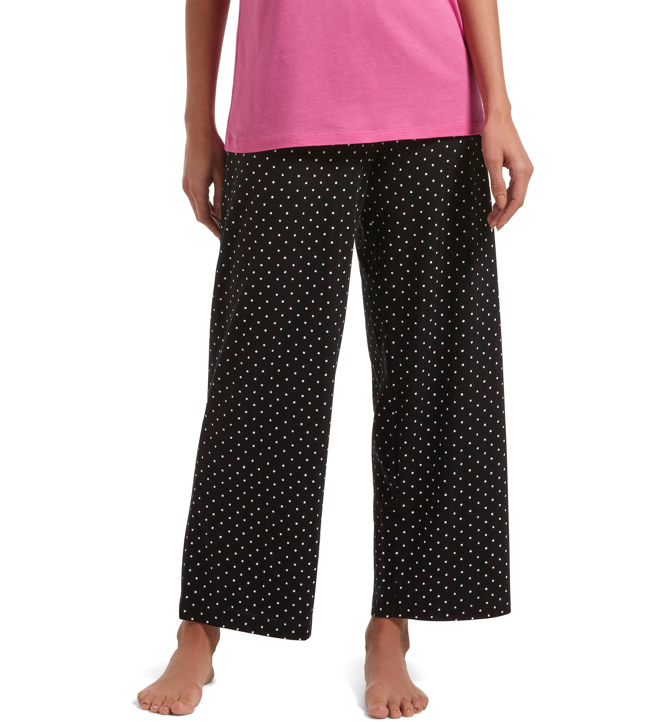  Womens Sleepwell Printed Knit Pajama Pants Made with Temperature Regulating Technology