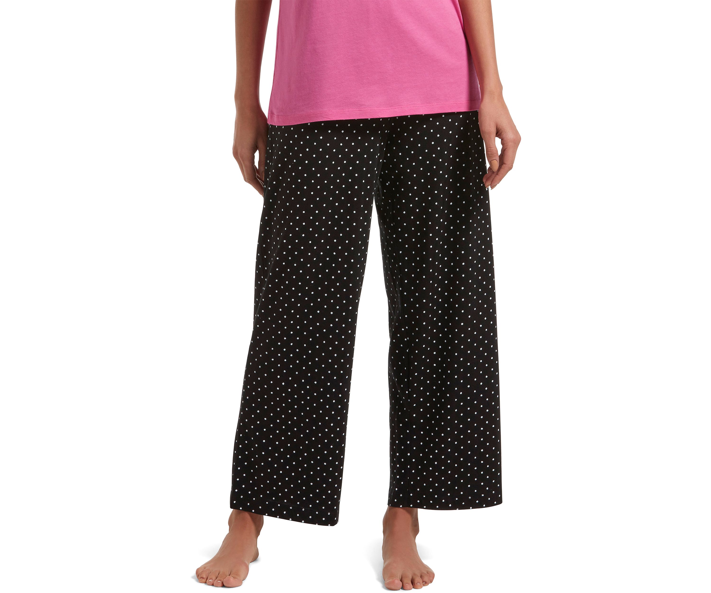  Womens Sleepwell Printed Knit Pajama Pants Made with Temperature Regulating Technology
