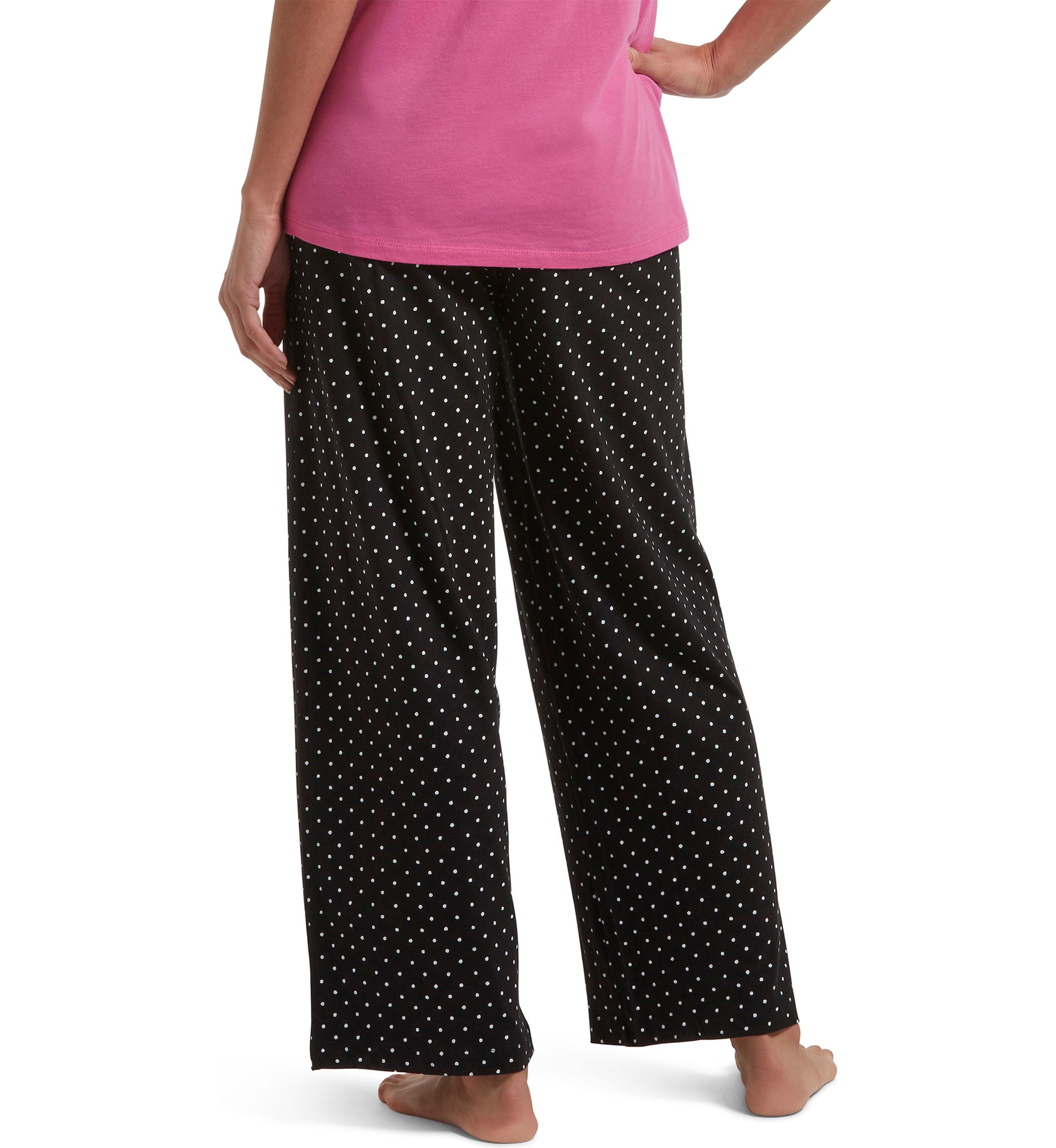  Womens Sleepwell Printed Knit Pajama Pants Made with Temperature Regulating Technology