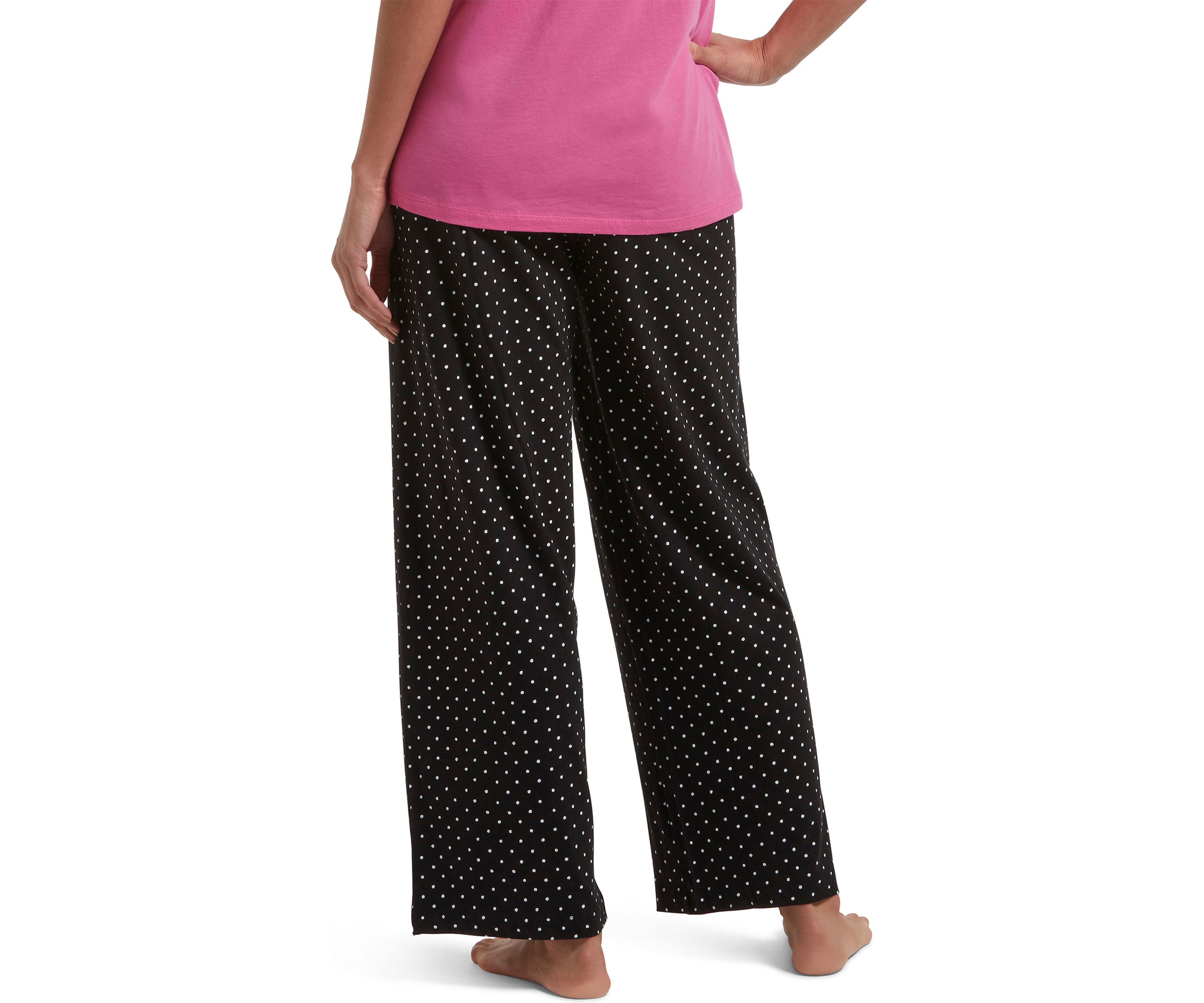 Womens Sleepwell Printed Knit Pajama Pants Made with Temperature Regulating Technology