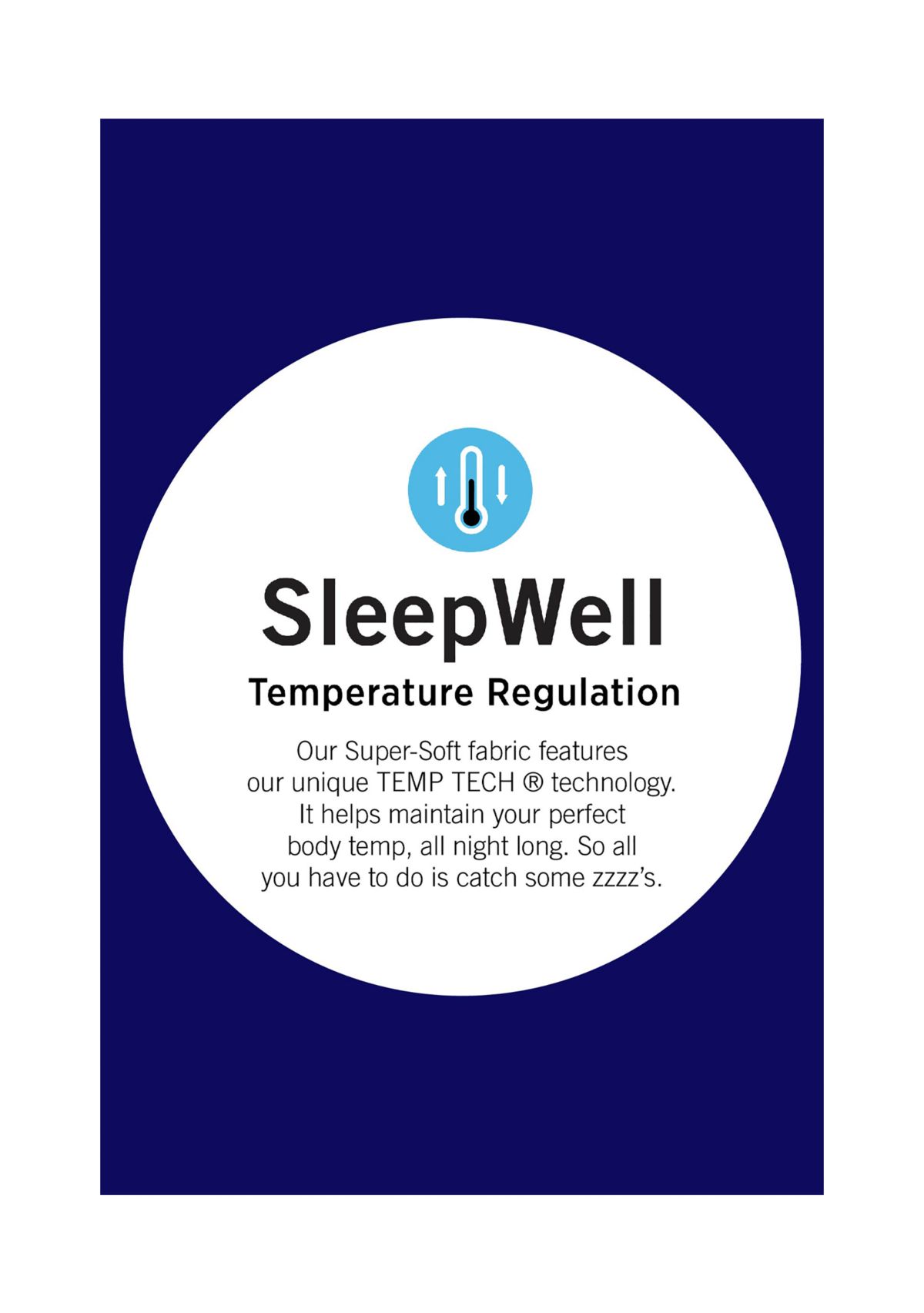  Womens Sleepwell Printed Knit Pajama Pants Made with Temperature Regulating Technology