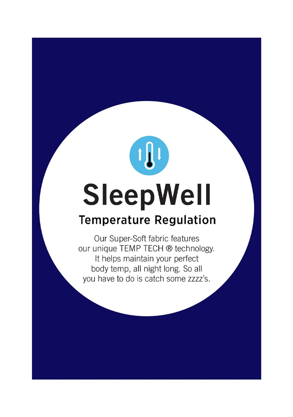   Womens Sleepwell Printed Knit Capri Pajama Pants Made with Temperature Regulating Technology