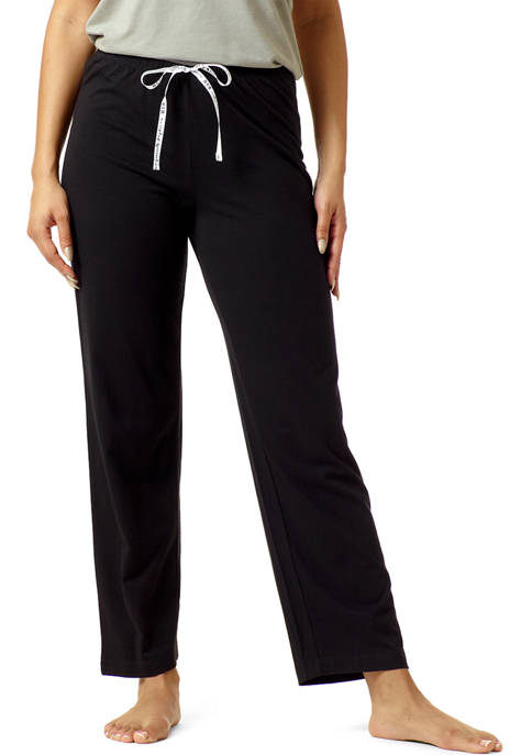 HUE® Plus Size Solid Knit Pajama Pants