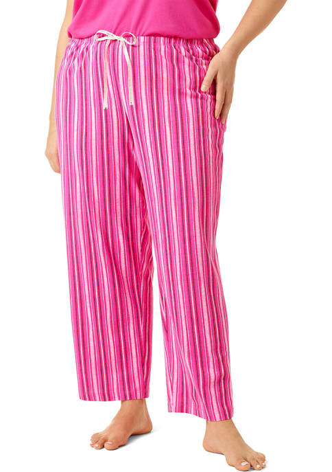 HUE® Printed Knit Pajama Pants