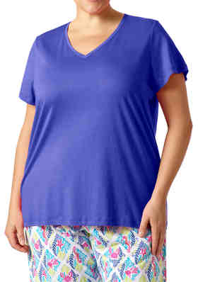 Nautica Womens Sleepwear Plus SZ Jersey Crewneck Sleepshirt Pick SZ/Color. 