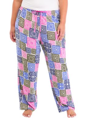 Plus Size Long Pajama Pants