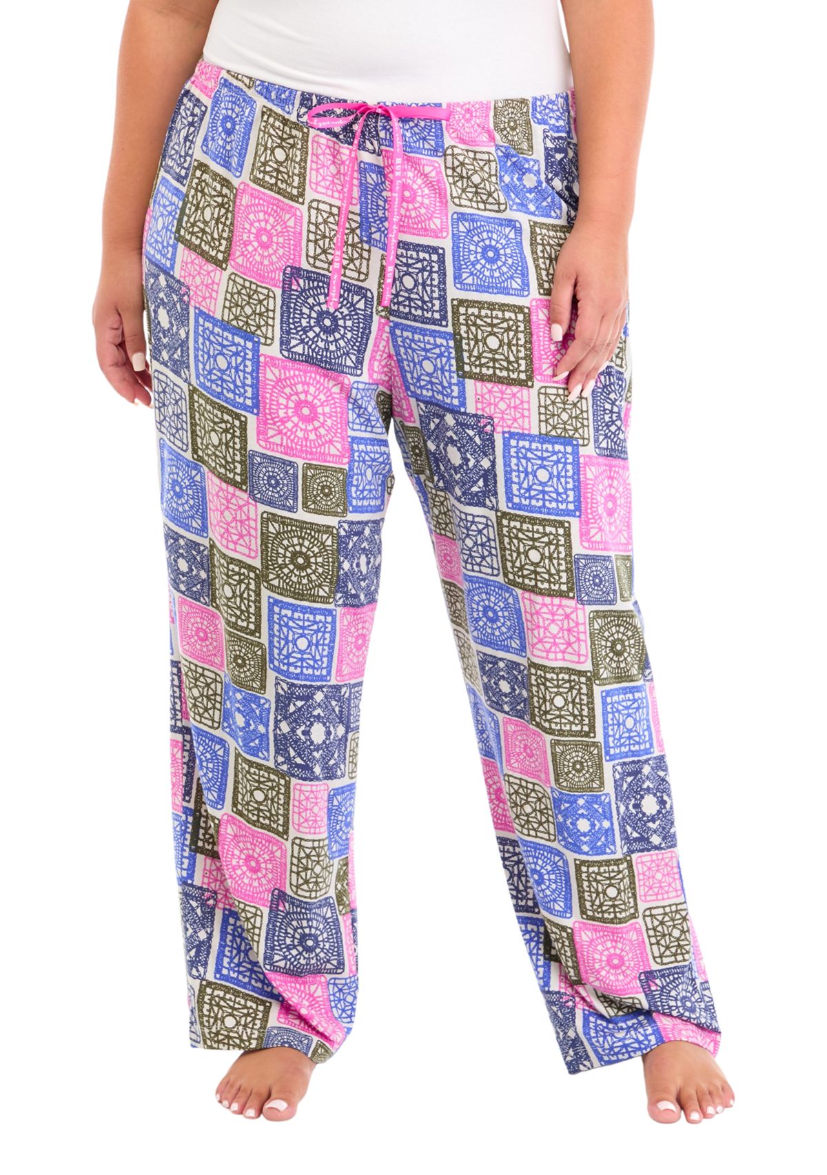 Plus Size Long Pajama Pants