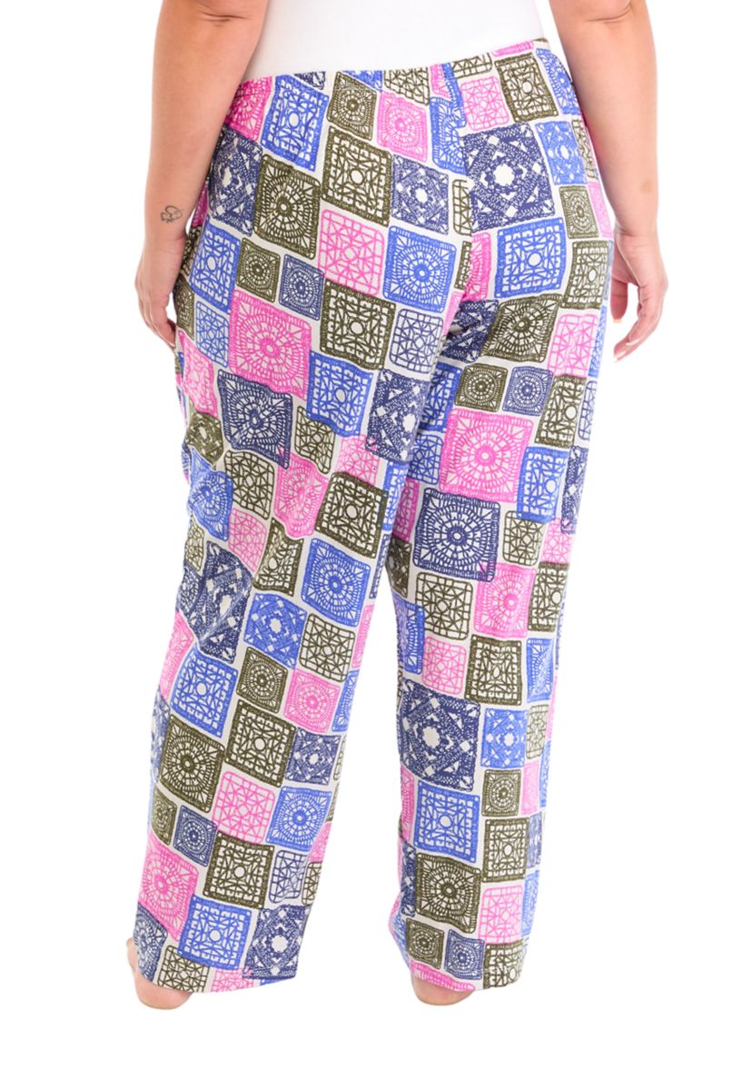 Plus Size Long Pajama Pants