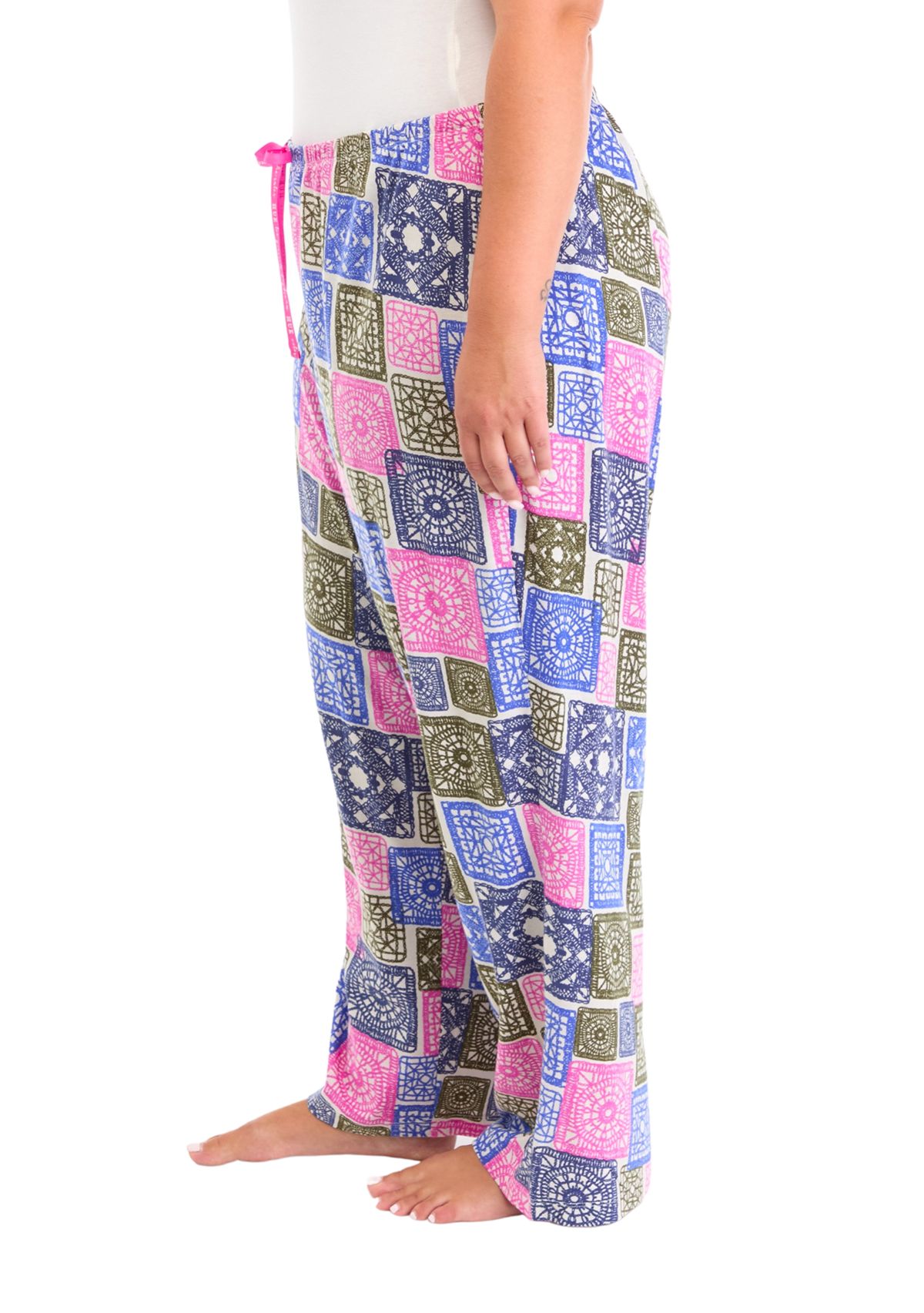 Plus Size Long Pajama Pants