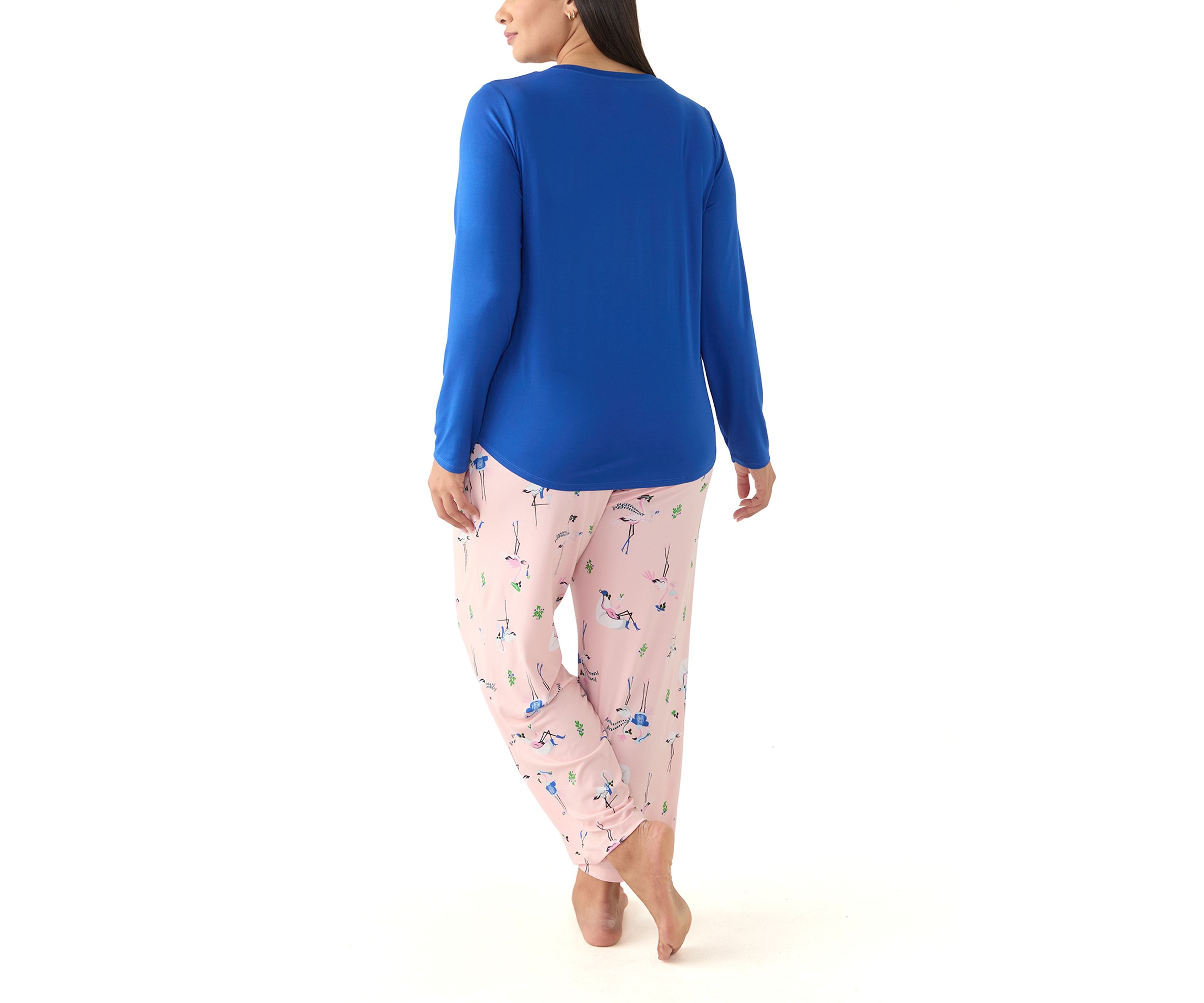 Plus Size Timeless Soft Jersey Pajama Set