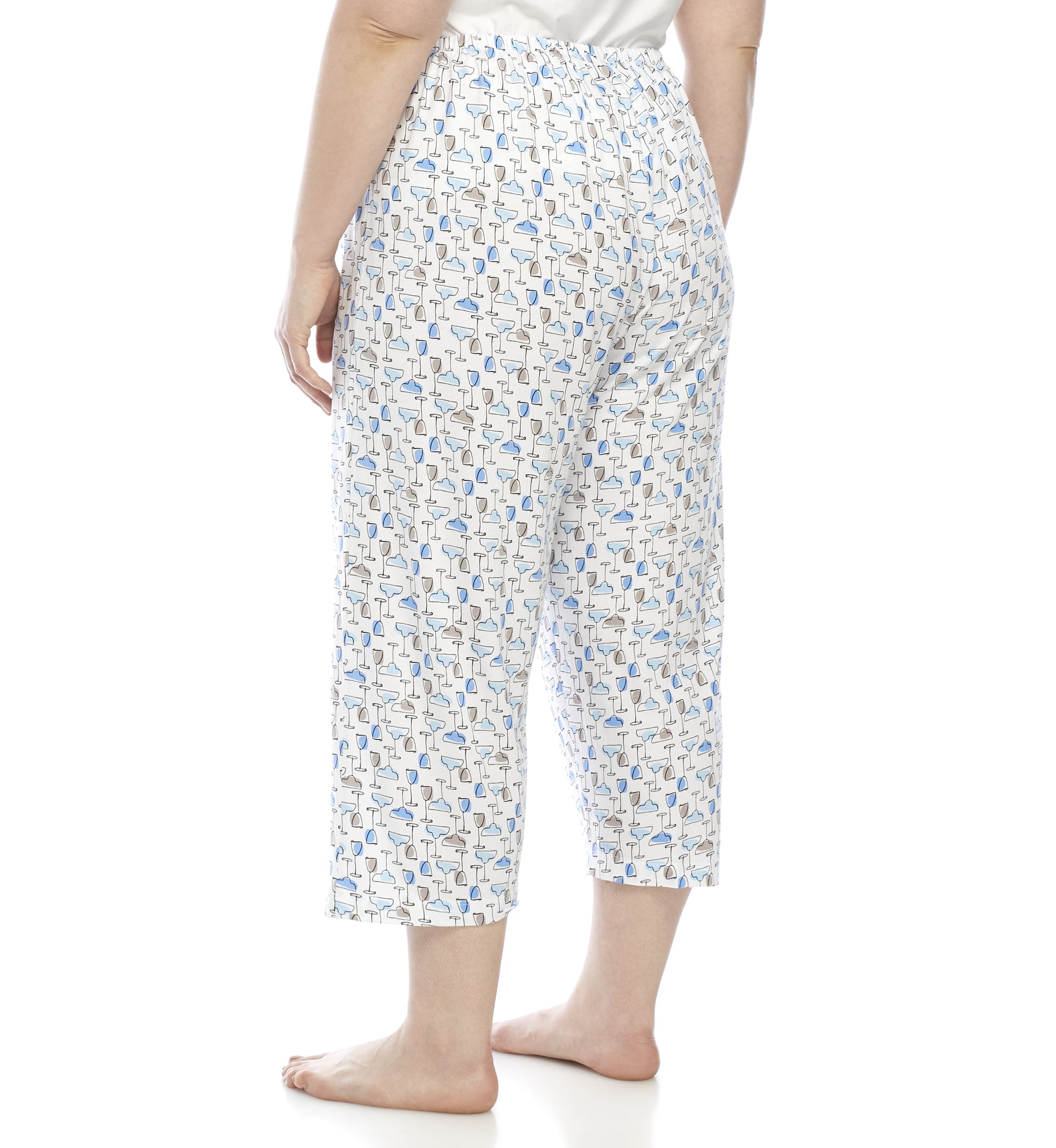 Icy Margarita Capri Pants