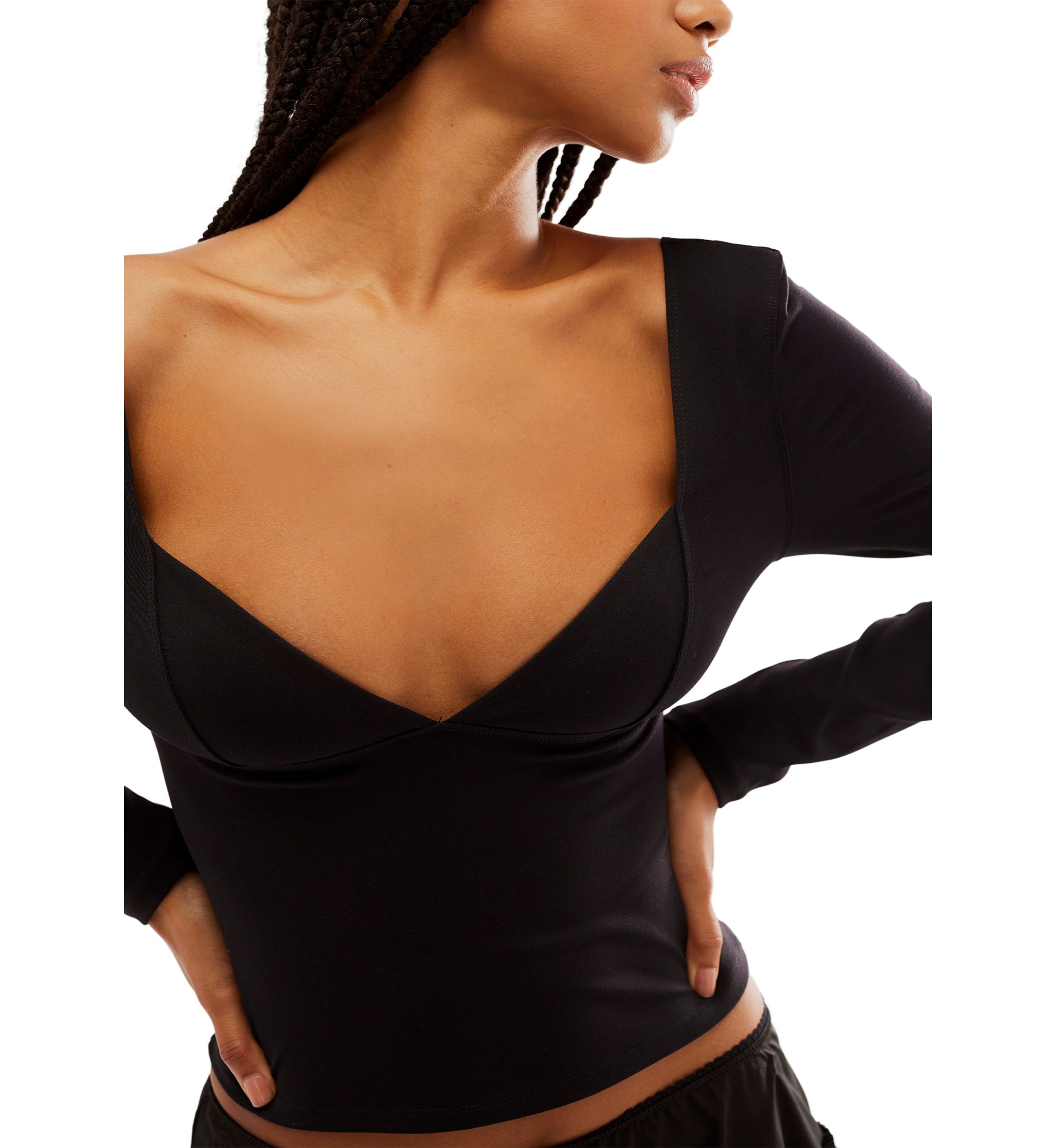 Duo Corset Long-Sleeve Cami