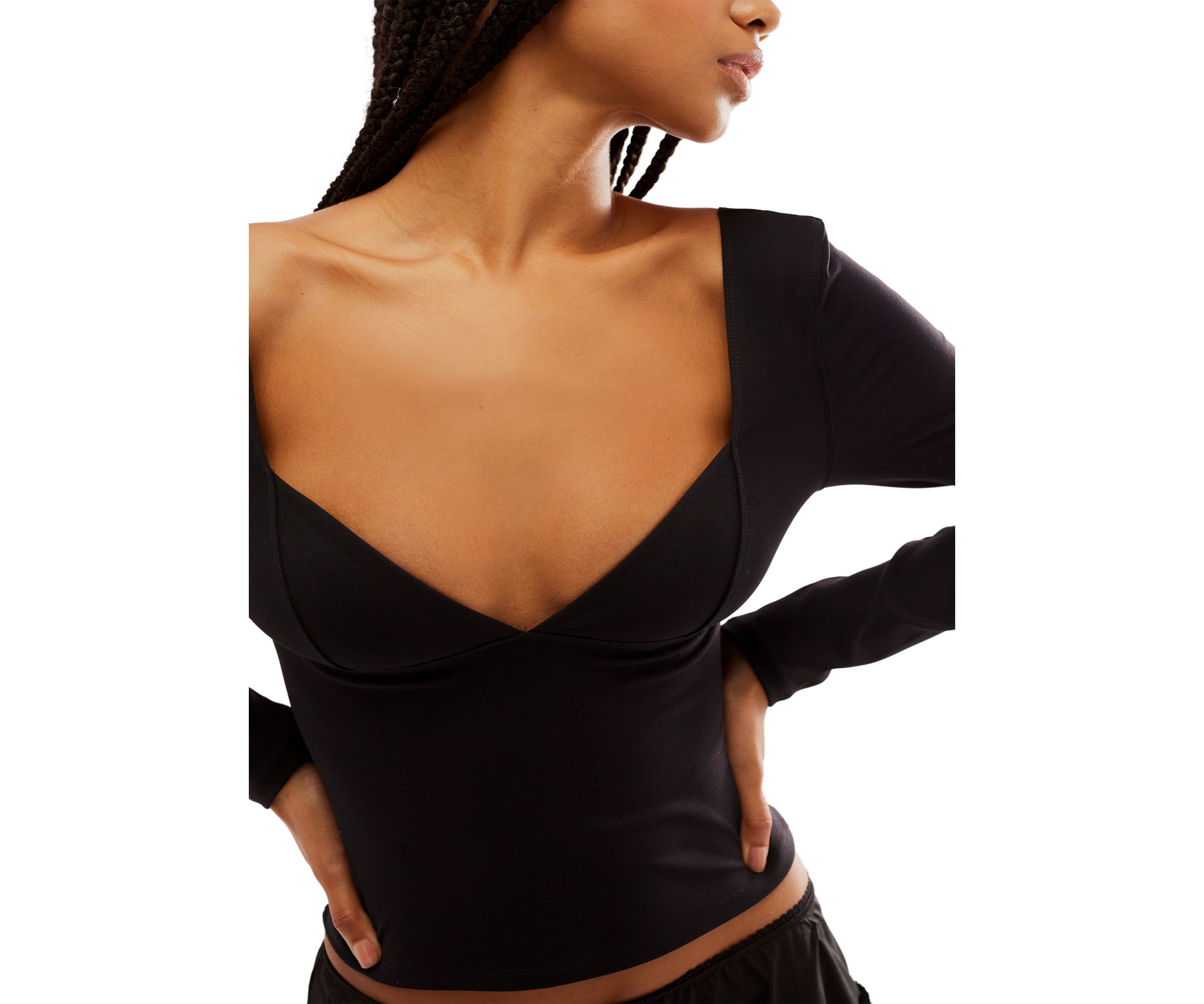 Duo Corset Long-Sleeve Cami