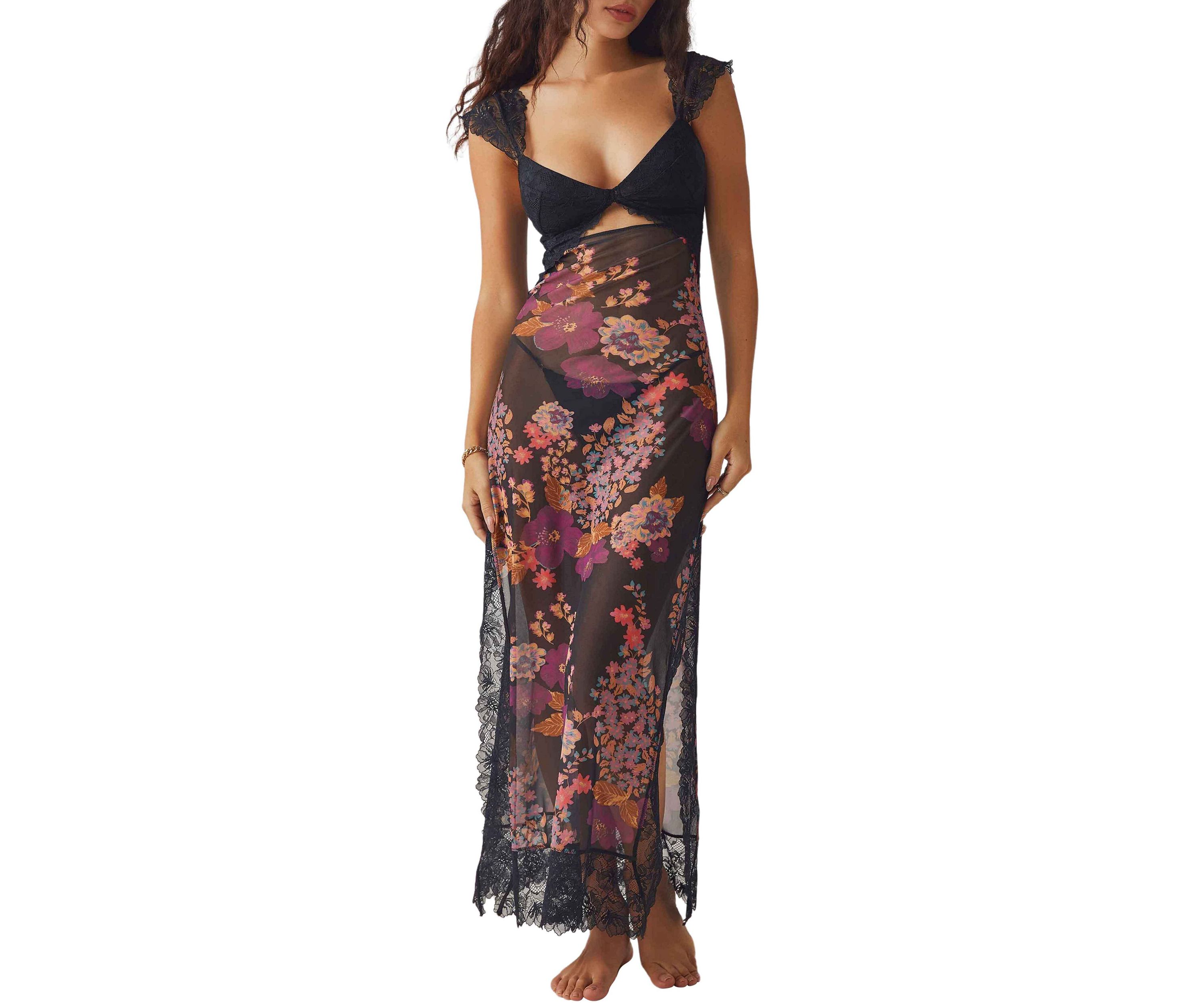 Suddenly Fine Maxi Slip Dress