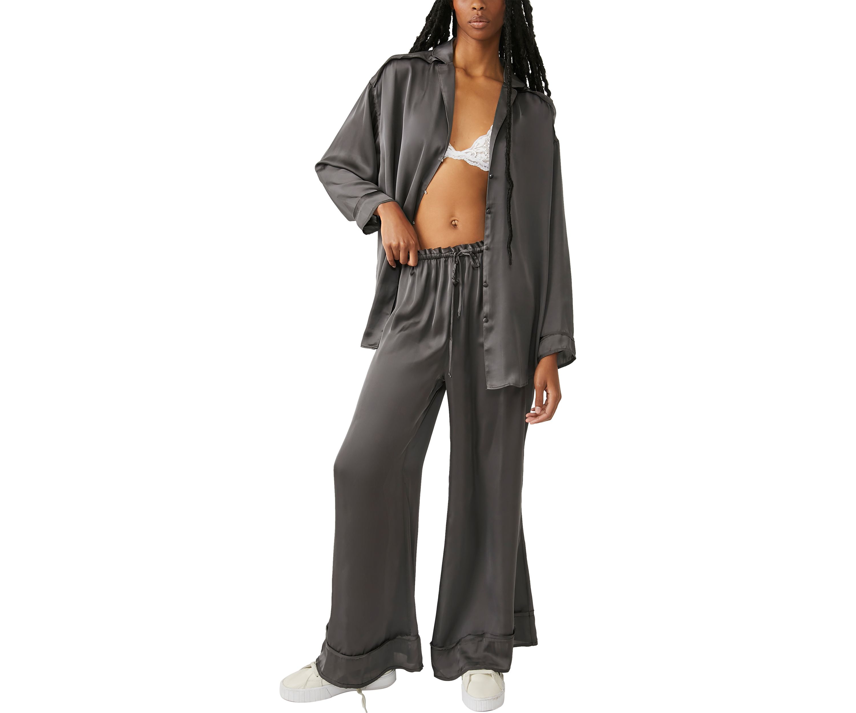 Dreamy Days Solid Pajama Set