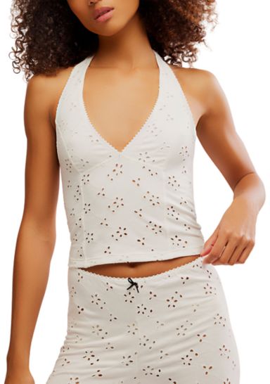 Full Bloom Halter Top