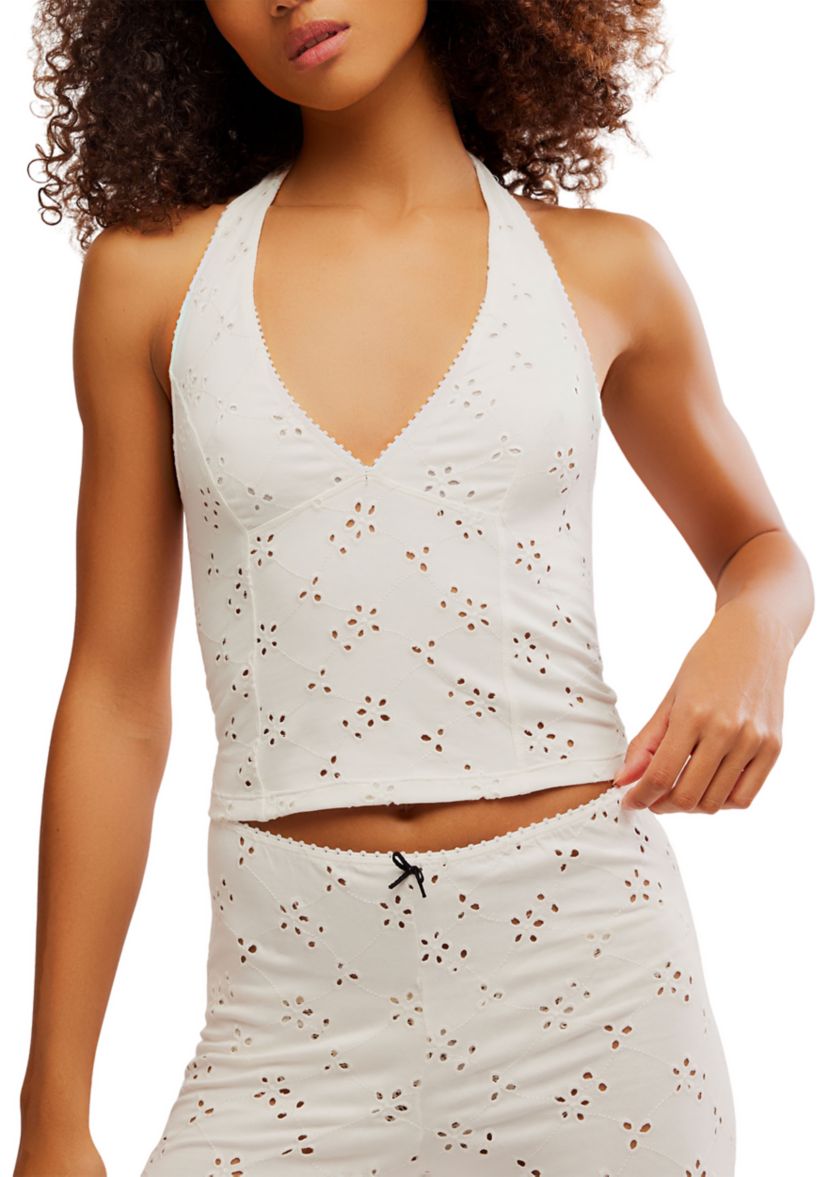 Full Bloom Halter Top
