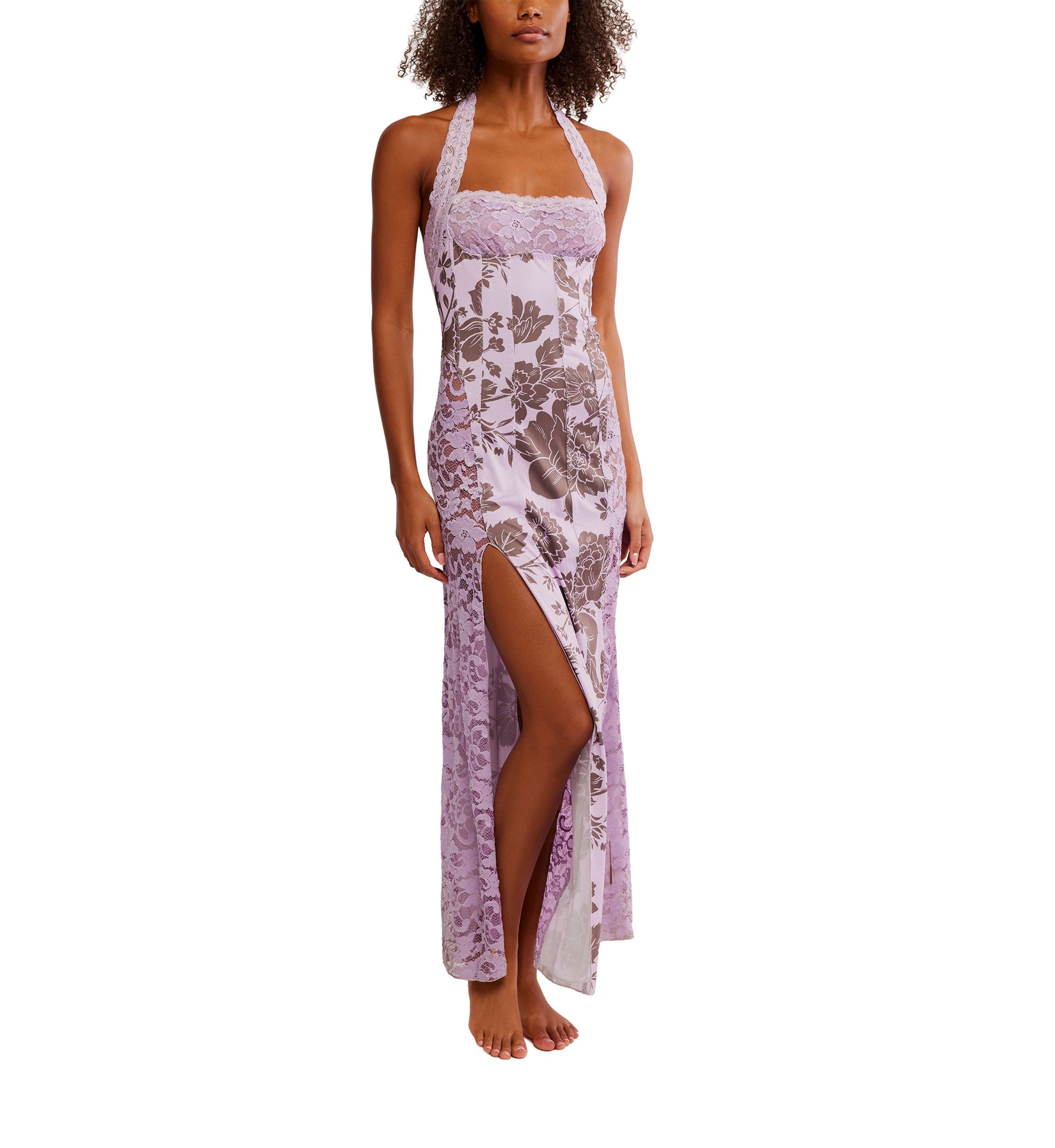 Love You Most Printed Maxi Slip