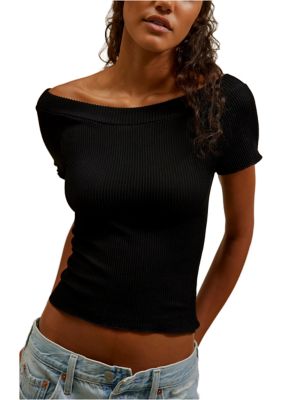 Ribbed Seamless T-Shirt