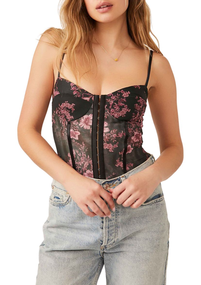 Night Rhythm Printed Bodysuit