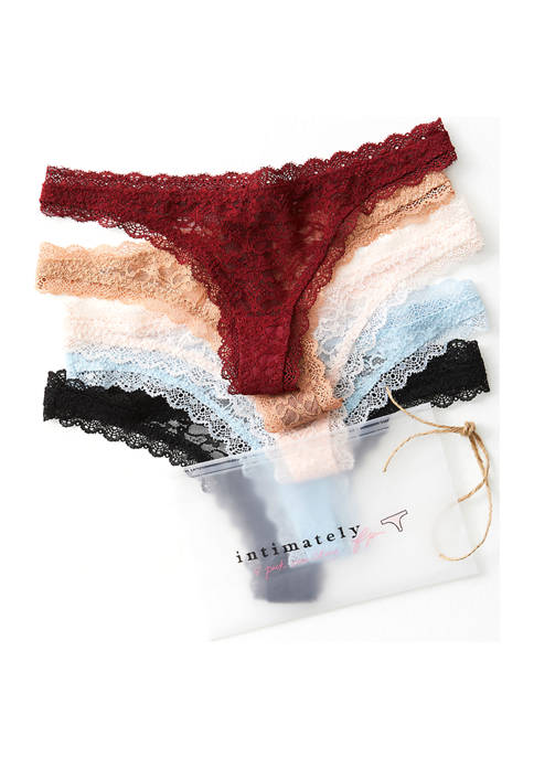 Free People Lace Thong