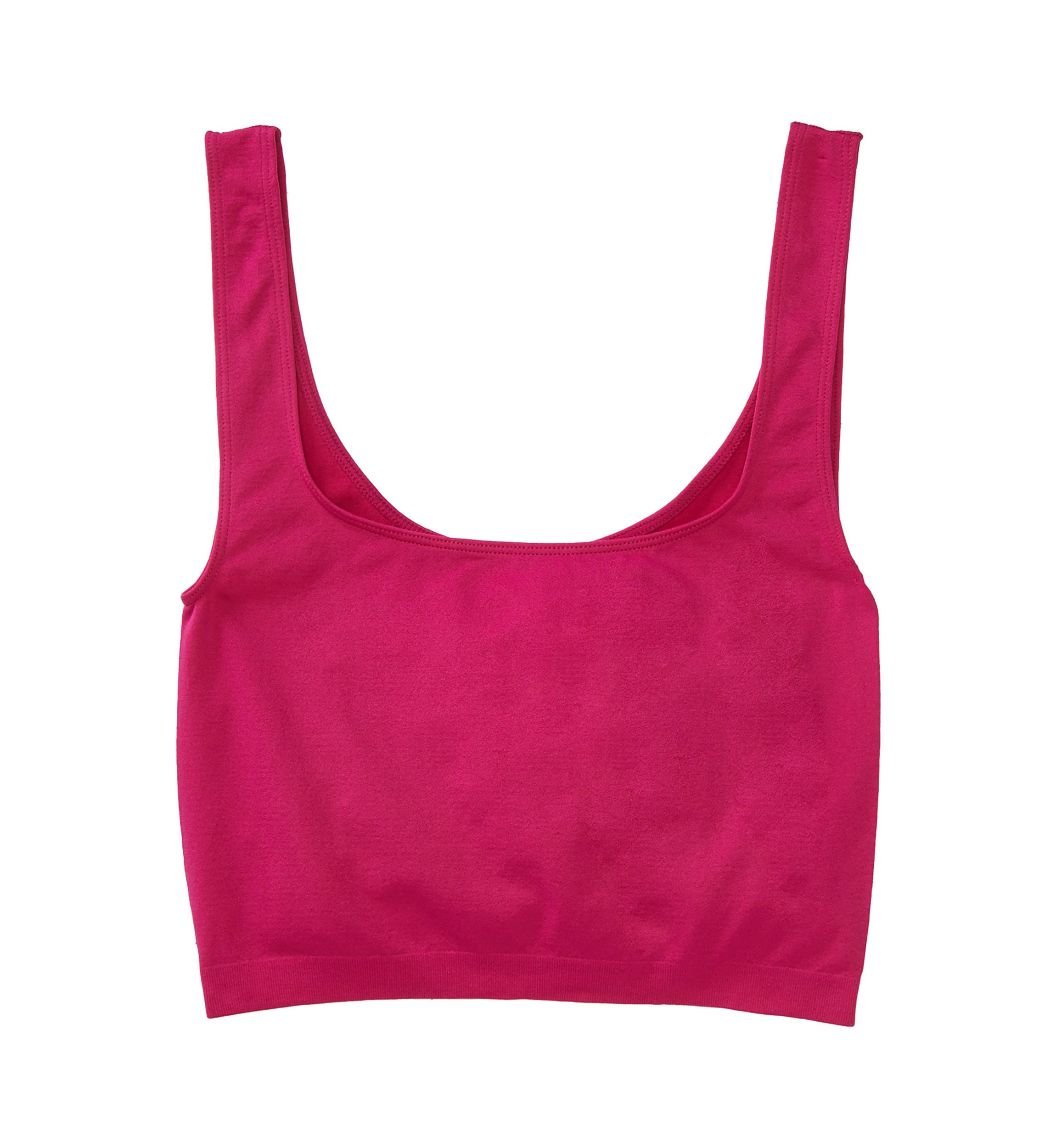 Scoop Neck Crop Top 