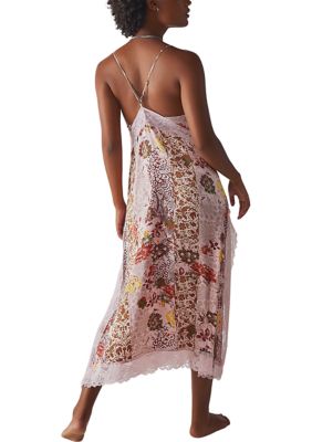 Free People A Little Lace Maxi Slip
