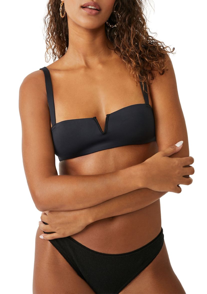 Notched Lily Scuba Bralette