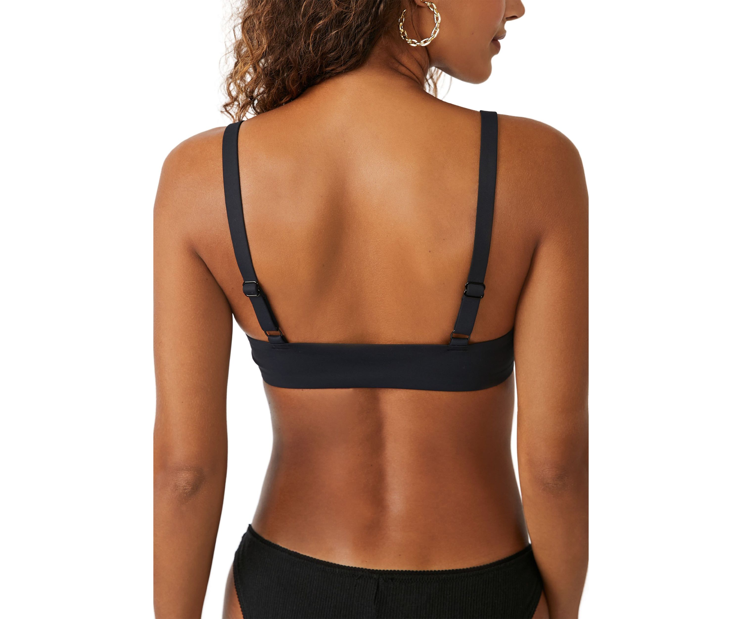 Notched Lily Scuba Bralette