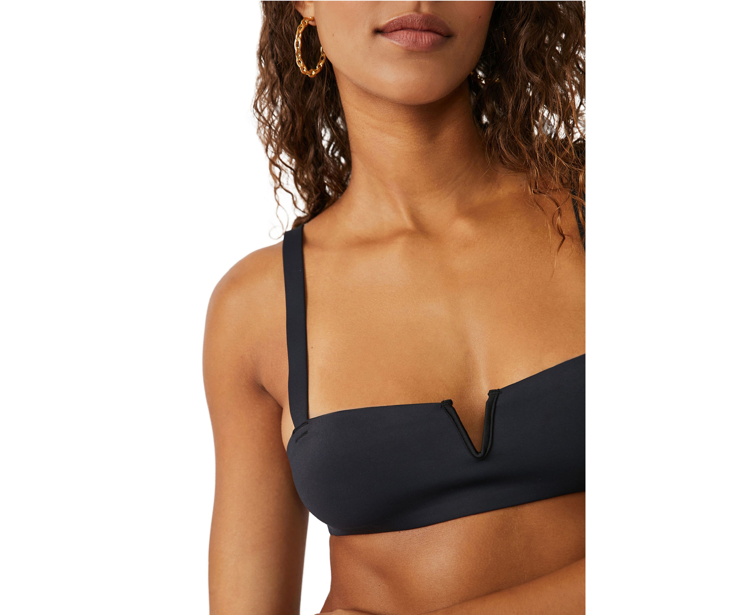 Notched Lily Scuba Bralette