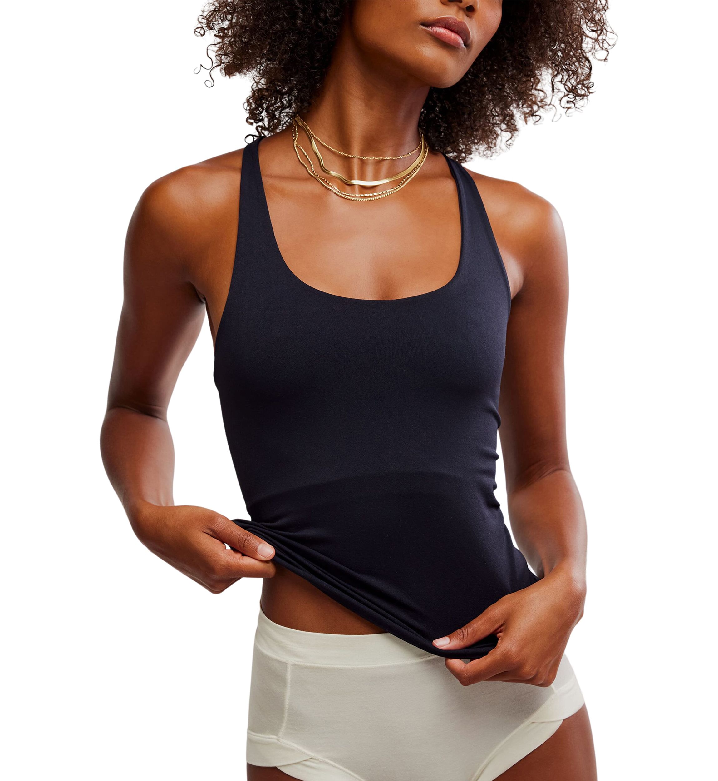 Clean Lines Racerback Tank Top