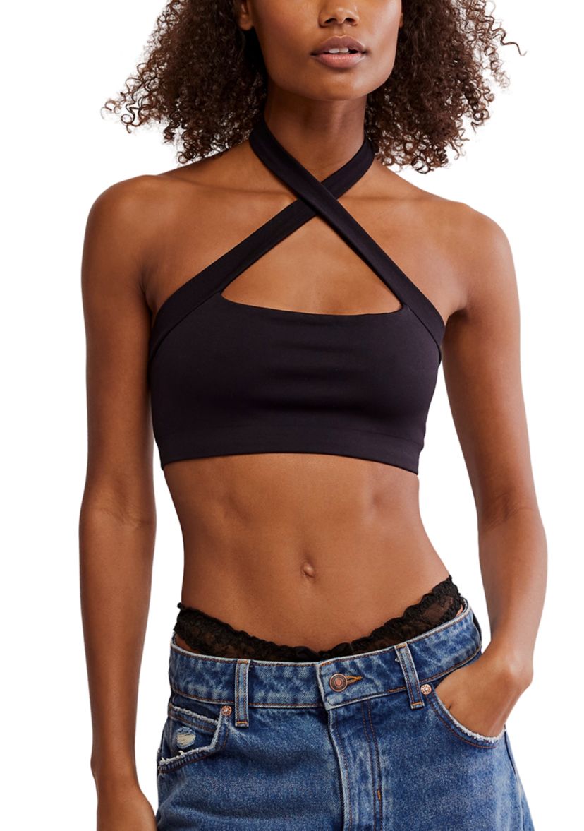 Margot Seamless Halter Bralette  