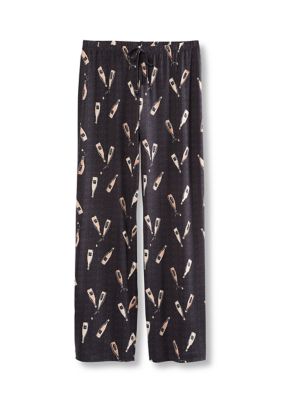 plus size wide leg pajama pants