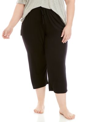 plus size capri pajama bottoms
