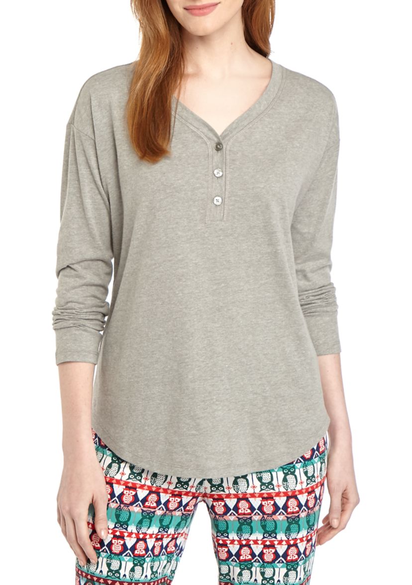 Henley Sleep Shirt 