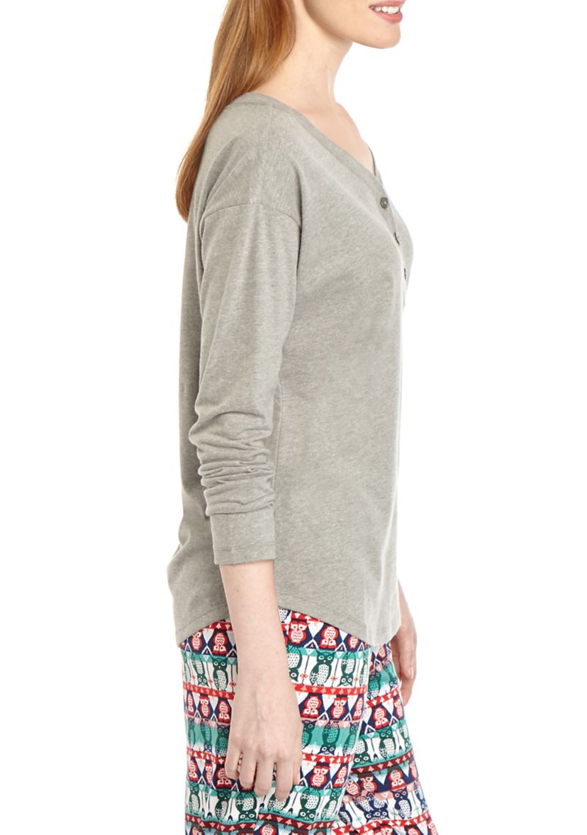 Henley Sleep Shirt 