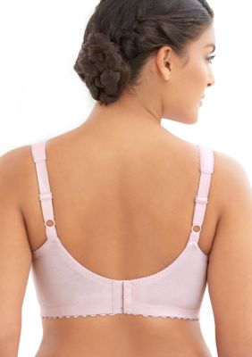 Full Figure Plus MagicLift Cotton Support Bra Wirefree #1001