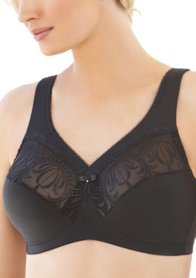 Embroidered MagicLift Full Figure Support Bra
