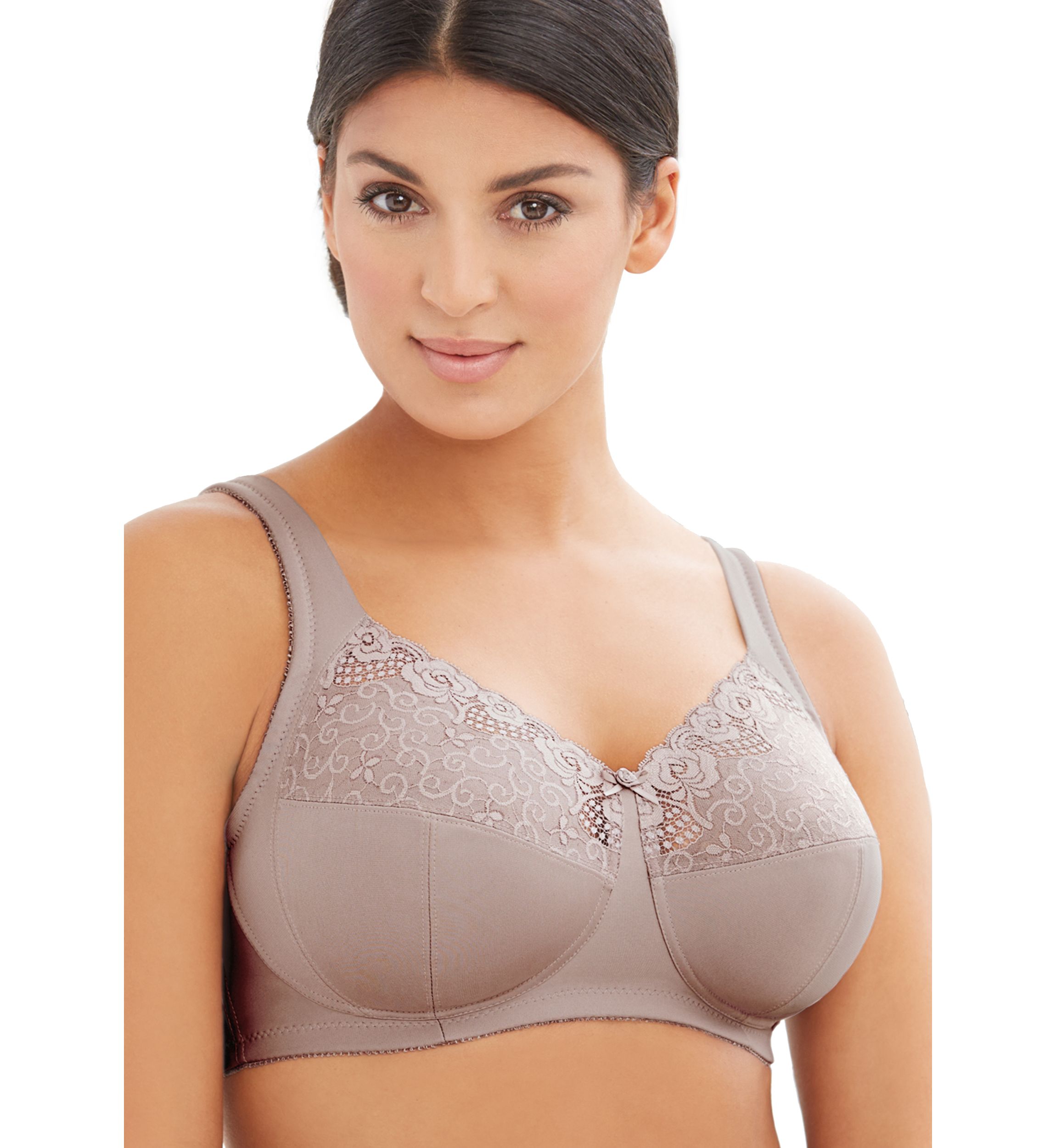 Rose Lace Support Bra