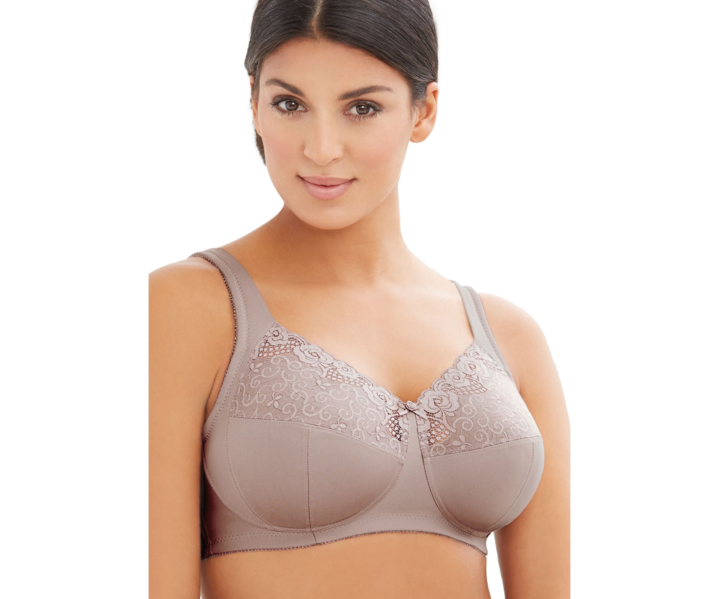Rose Lace Support Bra