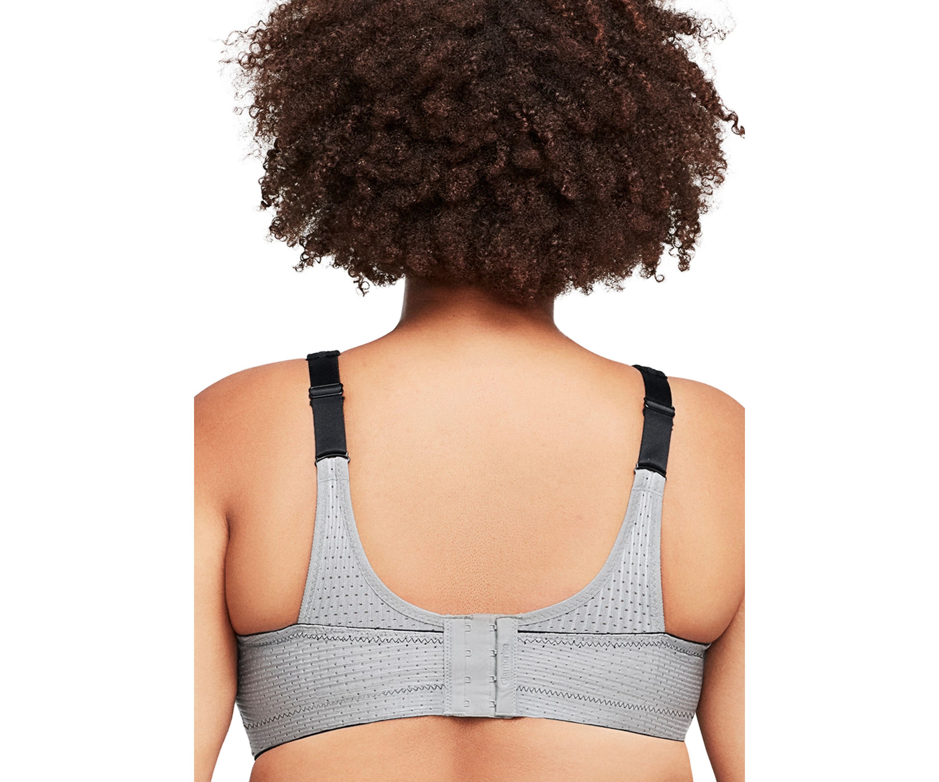 Full Figure Plus Size Custom Control Sports Bra Wirefree #1166
